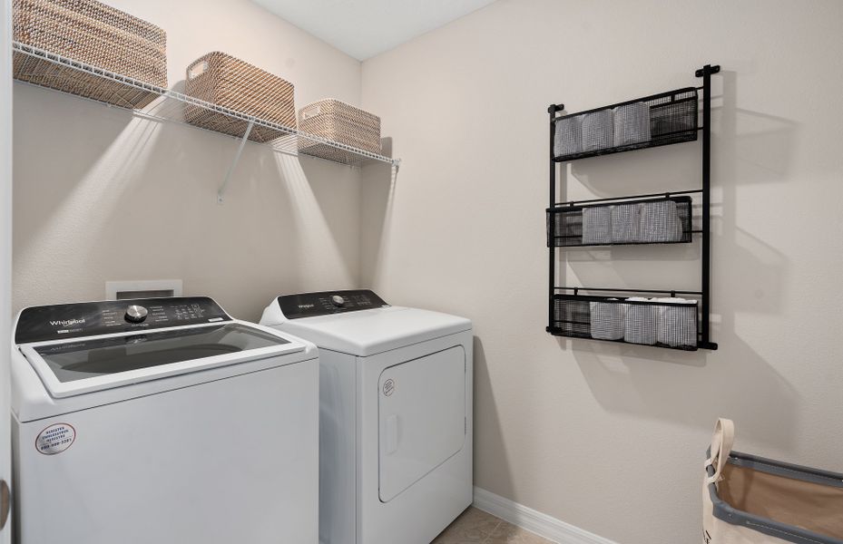 Spacious Laundry room