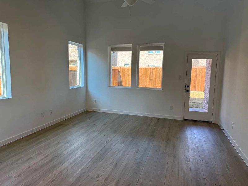 Family Room Construction Progress Family Room Construction Progress