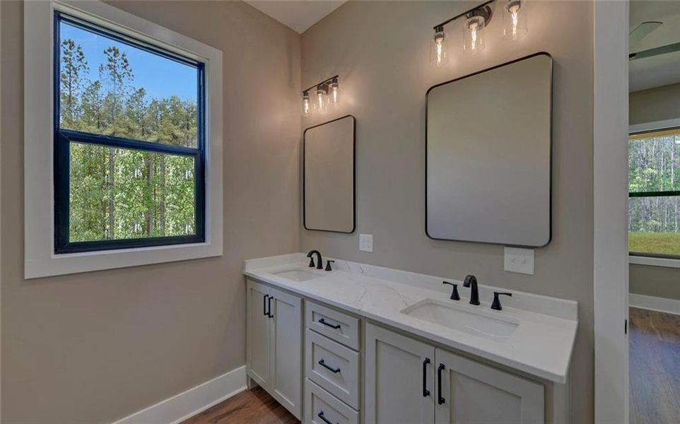 Furnished interior view inside a new home in , Dahlonega (Image 11). Furnished interior view inside a new home in , Dahlonega (Image 11).