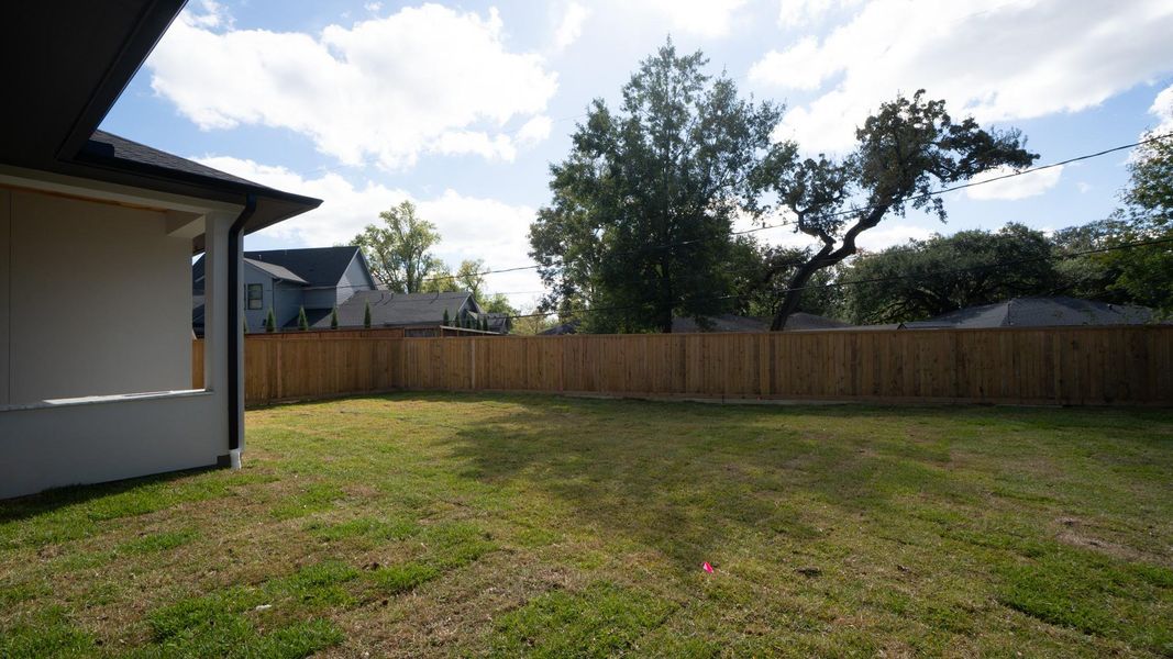 Exterior details and patio area of a home in , Houston (Image 3). Exterior details and patio area of a home in , Houston (Image 3).