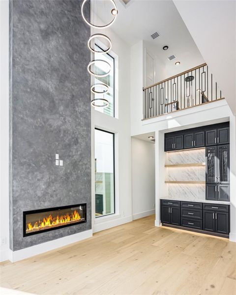Furnished interior view inside a new home in , Stafford (Image 18).