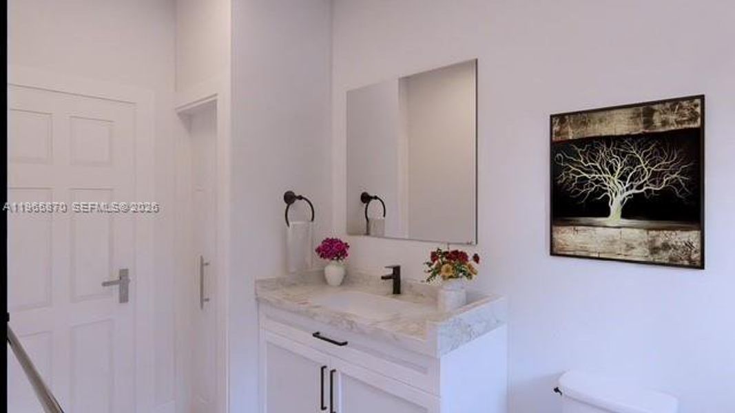 Furnished interior view inside a new home in , Fort Lauderdale (Image 27).