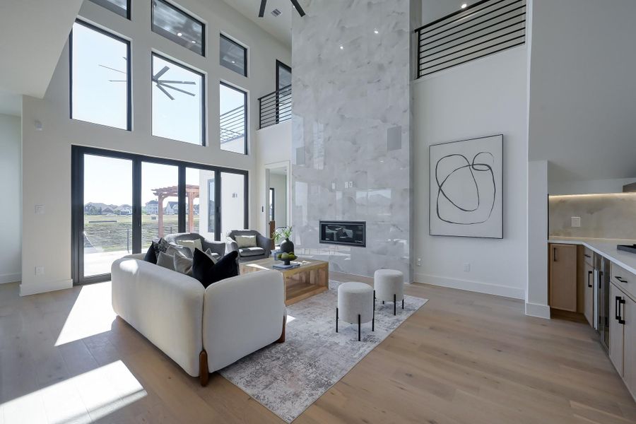 Furnished interior view inside a new home in , Willis (Image 6). Furnished interior view inside a new home in , Willis (Image 6).