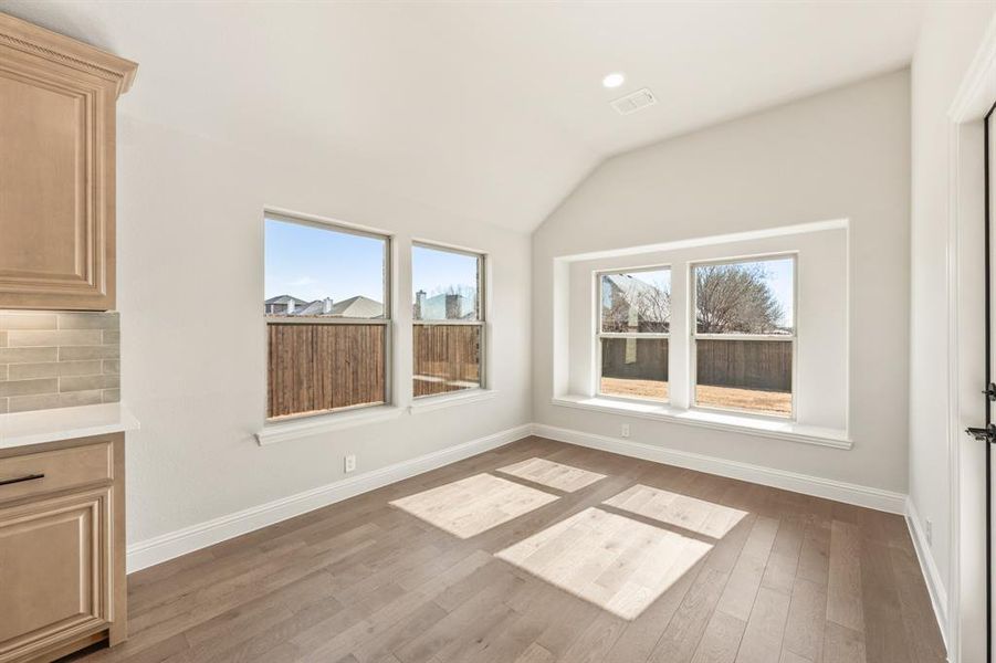 Spacious, unfurnished interior of a new home in Parks at Panchasarp Farms, Burleson (Image 33). Spacious, unfurnished interior of a new home in Parks at Panchasarp Farms, Burleson (Image 33).