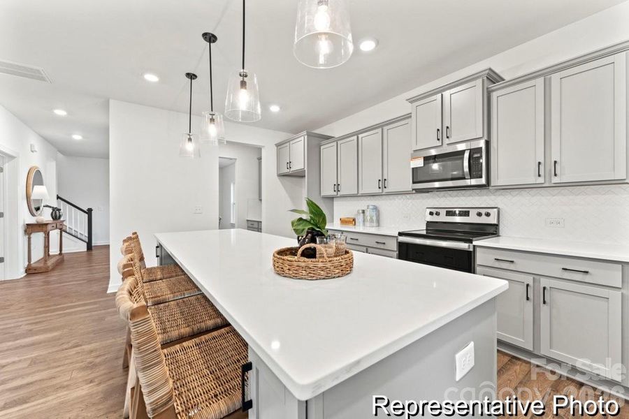 Furnished interior view inside a new home in Kensington, China Grove (Image 7).