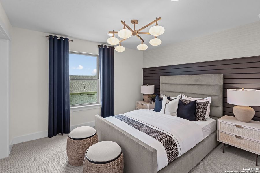 Furnished interior view inside a new home in Del Webb New Braunfels at Veramendi, New Braunfels (Image 12).