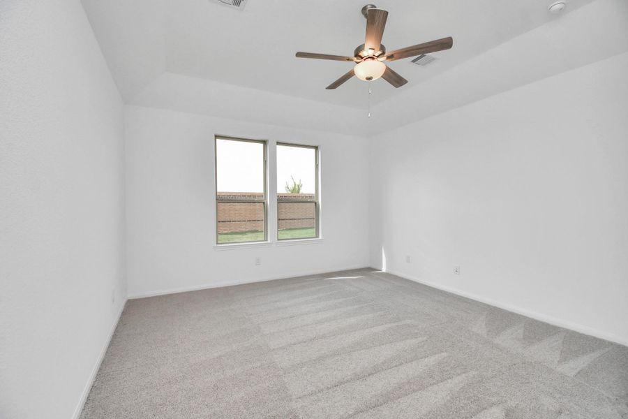 Spacious, unfurnished interior of a new home in 50' Traditional Homes at Elyson, Katy (Image 14). Spacious, unfurnished interior of a new home in 50' Traditional Homes at Elyson, Katy (Image 14).