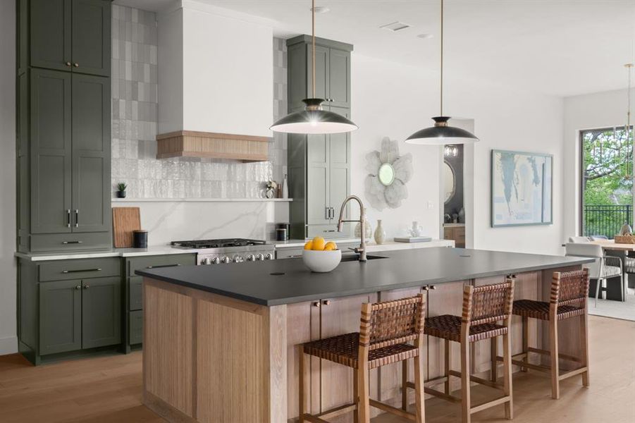 Furnished interior view inside a new home in , Arlington (Image 14).