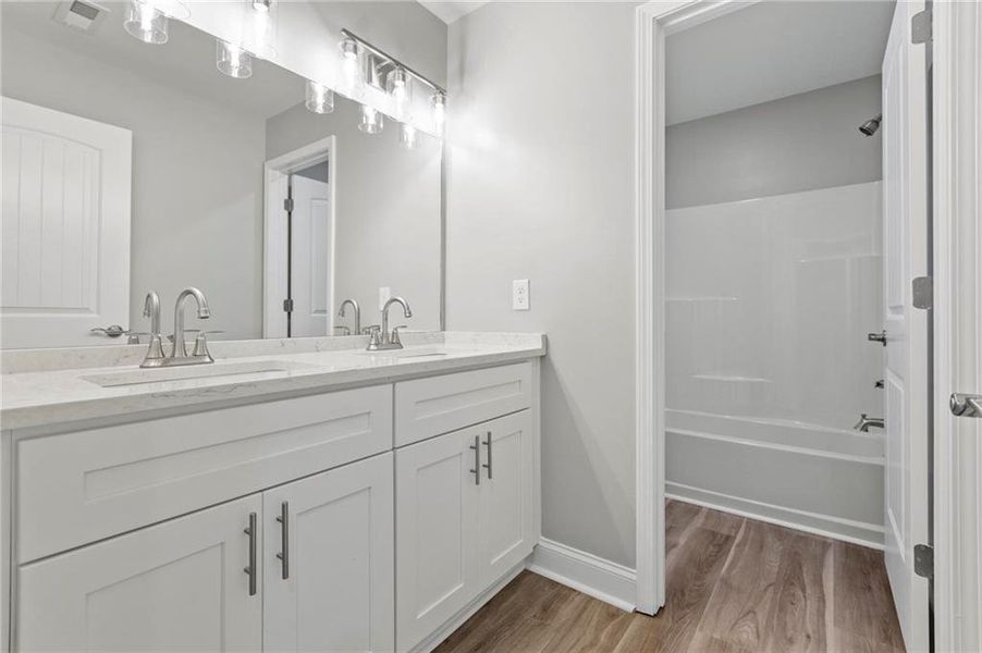 Furnished interior view inside a new home in , Douglasville (Image 8).