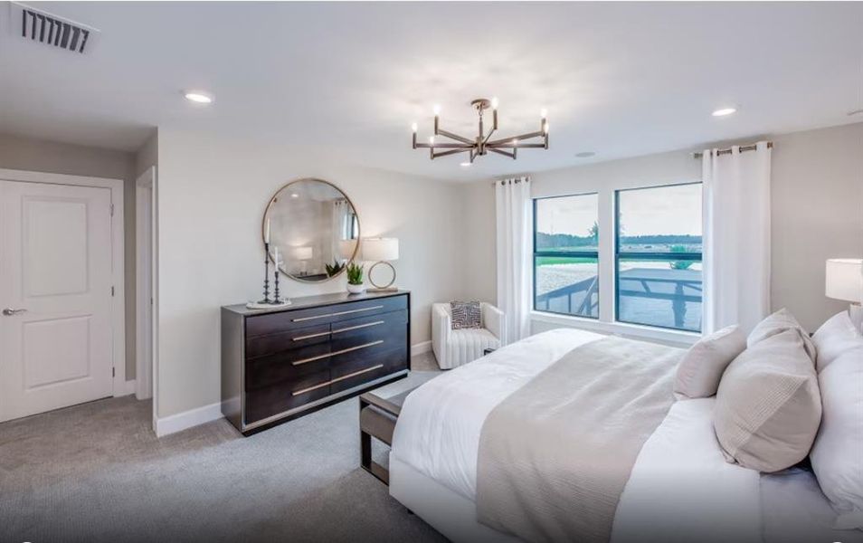 Furnished interior view inside a new home in Linden Grove, Powder Springs (Image 14). Furnished interior view inside a new home in Linden Grove, Powder Springs (Image 14).