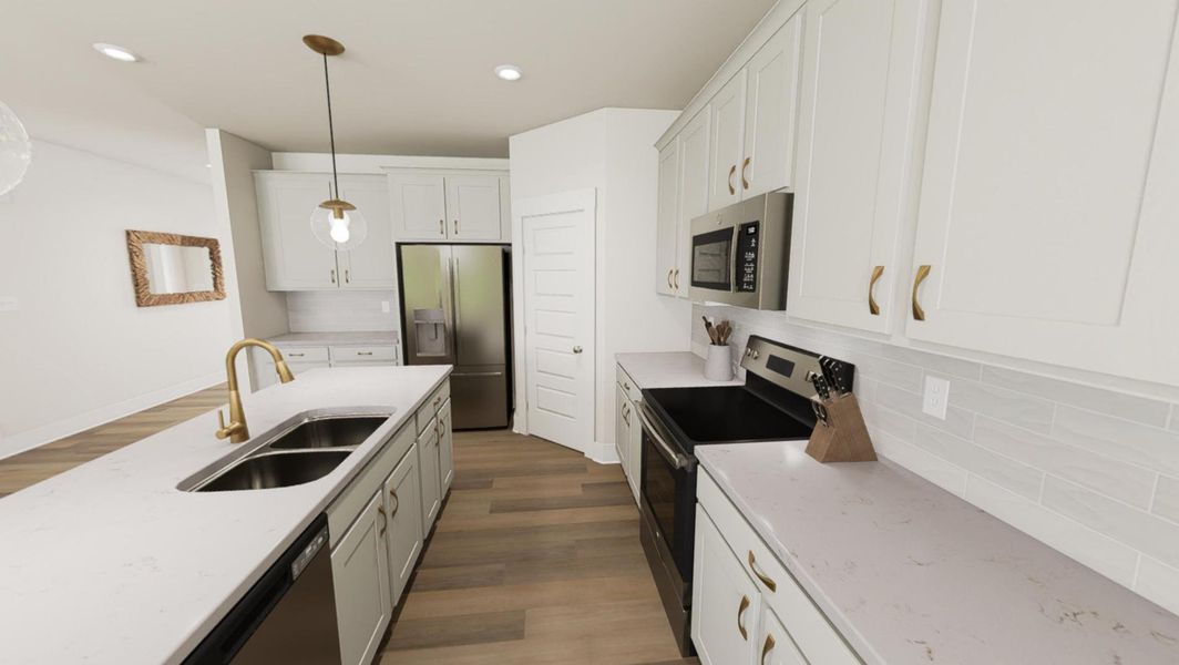 Furnished interior view inside a new home in Tupelo Junction, Mebane (Image 5).