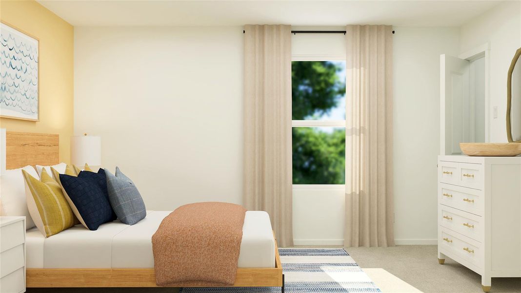 Furnished interior view inside a new home in Firefly Pointe: Classic Collection, Hutto (Image 7). Furnished interior view inside a new home in Firefly Pointe: Classic Collection, Hutto (Image 7).