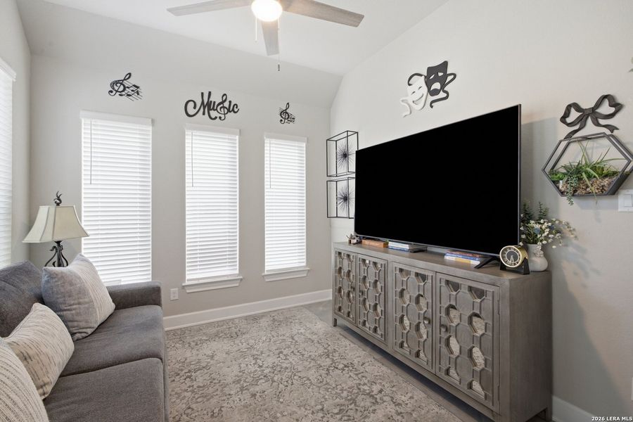 Furnished interior view inside a new home in Ventana, Bulverde (Image 43).