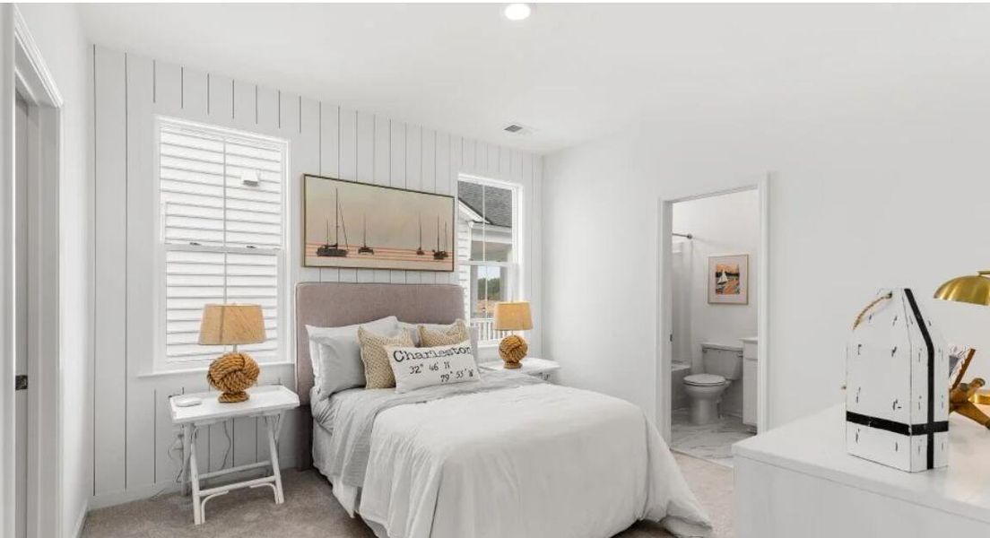 Furnished interior view inside a new home in Carnes Crossroads, Summerville (Image 12).