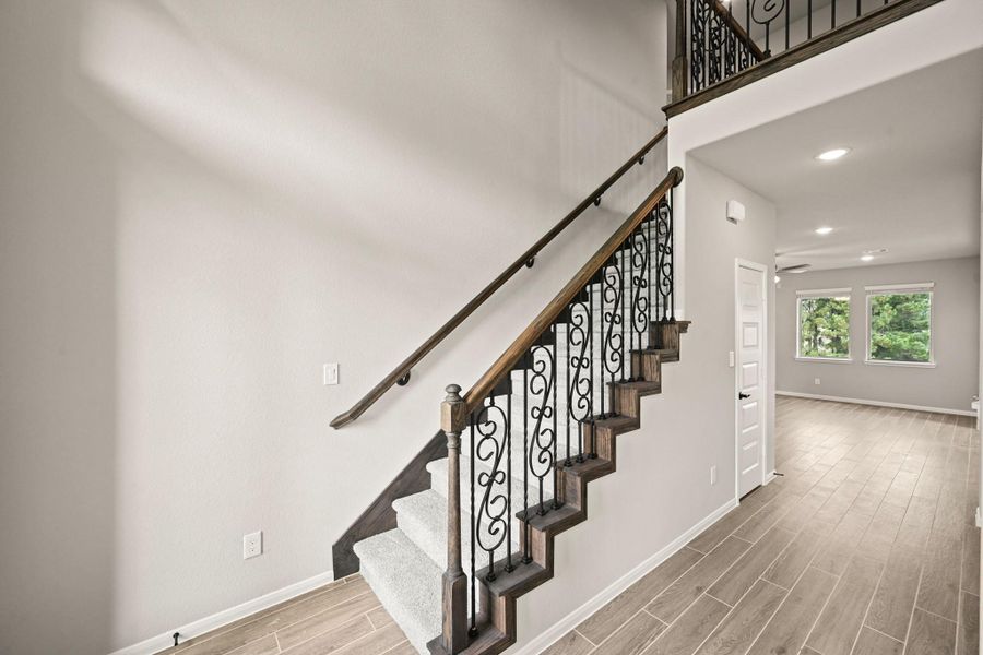 Spacious, unfurnished interior of a new home in Waterstone on Lake Conroe, Montgomery (Image 14). Spacious, unfurnished interior of a new home in Waterstone on Lake Conroe, Montgomery (Image 14).