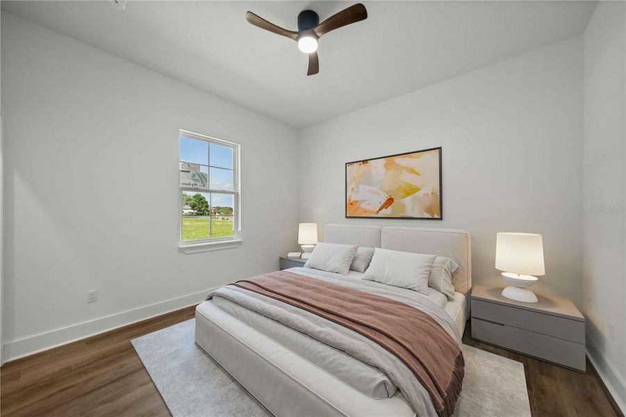 Furnished interior view inside a new home in , Beverly Hills (Image 11).