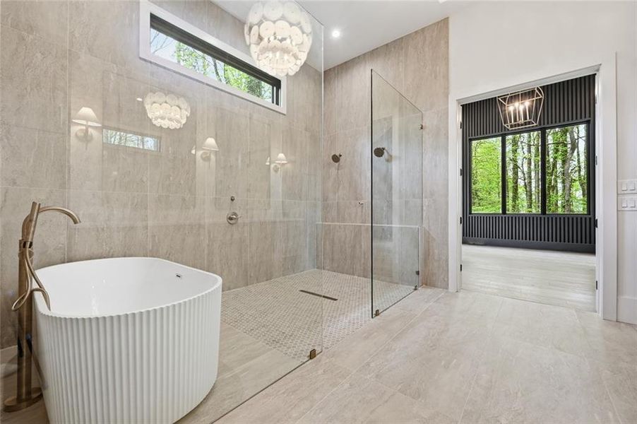 Furnished interior view inside a new home in , Alpharetta (Image 30).