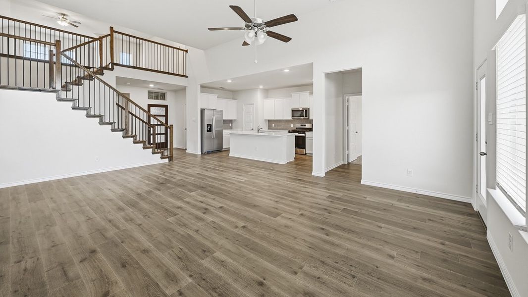 Spacious, unfurnished interior of a new home in Lilybrooke at Legacy Hills, Celina (Image 11). Spacious, unfurnished interior of a new home in Lilybrooke at Legacy Hills, Celina (Image 11).