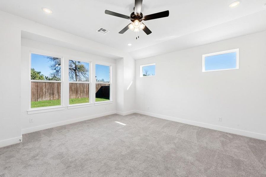 Spacious, unfurnished interior of a new home in Riverstone, Georgetown (Image 25). Spacious, unfurnished interior of a new home in Riverstone, Georgetown (Image 25).