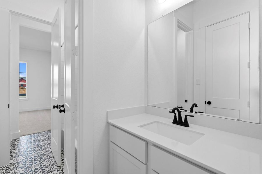 Each bathroom is a testament to thoughtful construction, featuring sleek fixtures that not only look fabulous but also make your family's daily routine a little more enjoyable.