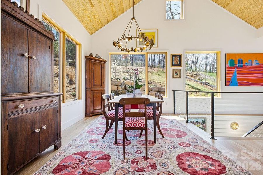 Furnished interior view inside a new home in , Asheville (Image 7).