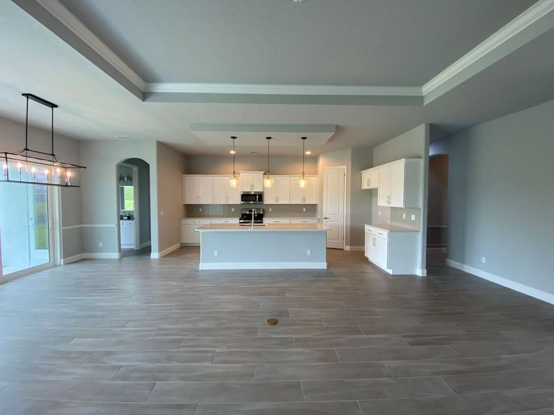 Representative furnished interior of a home built from the Avery by Paytas Homes in The Reserve at Victoria, Deland (Image 35).