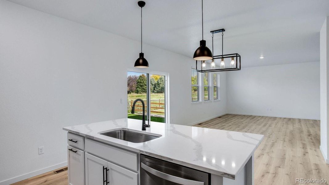 Furnished interior view inside a new home in Hansen Farm, Fort Collins (Image 9).