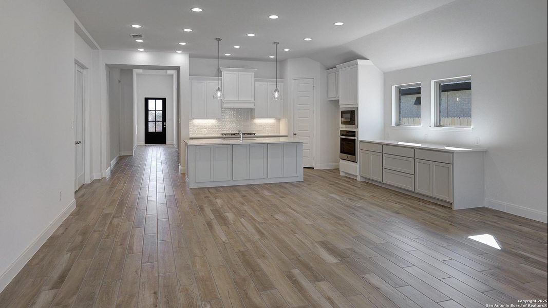 Spacious, unfurnished interior of a new home in Kallison Ranch 50', San Antonio (Image 30).