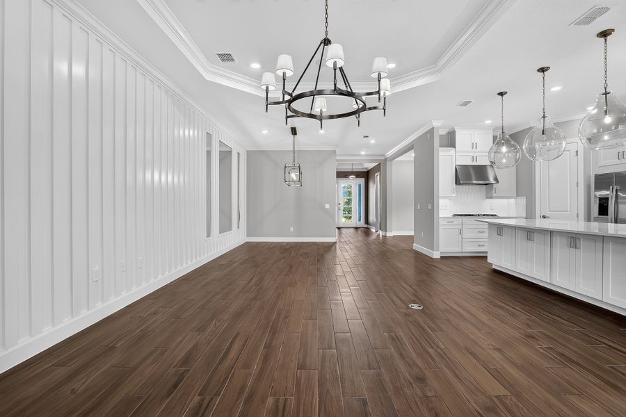 Spacious, unfurnished interior of a new home in Center Lake Ranch Community Group Page, St. Cloud (Image 21).