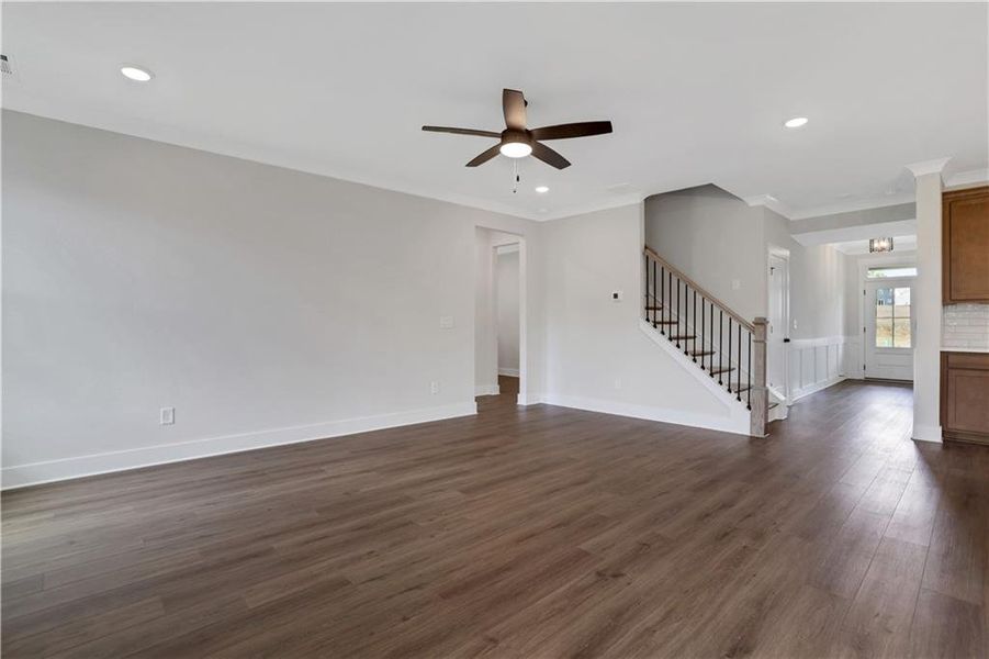 Spacious, unfurnished interior of a new home in Twin Lakes, Hoschton (Image 45). Spacious, unfurnished interior of a new home in Twin Lakes, Hoschton (Image 45).