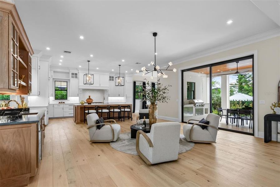 Furnished interior view inside a new home in , Sarasota (Image 11). Furnished interior view inside a new home in , Sarasota (Image 11).