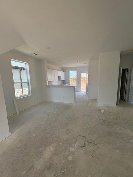 View of the Dining and Kitchen