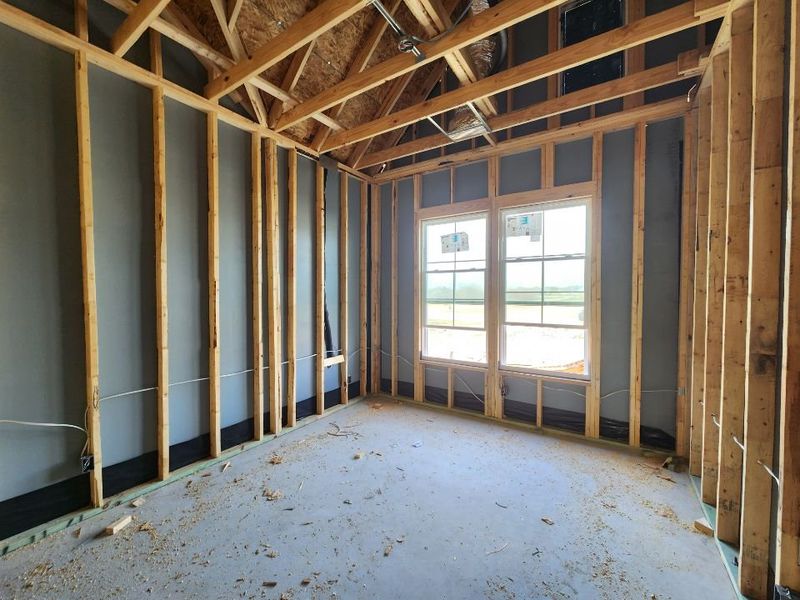 In-progress construction of a new home in Rocky Top, Krum, TX (Image 5).