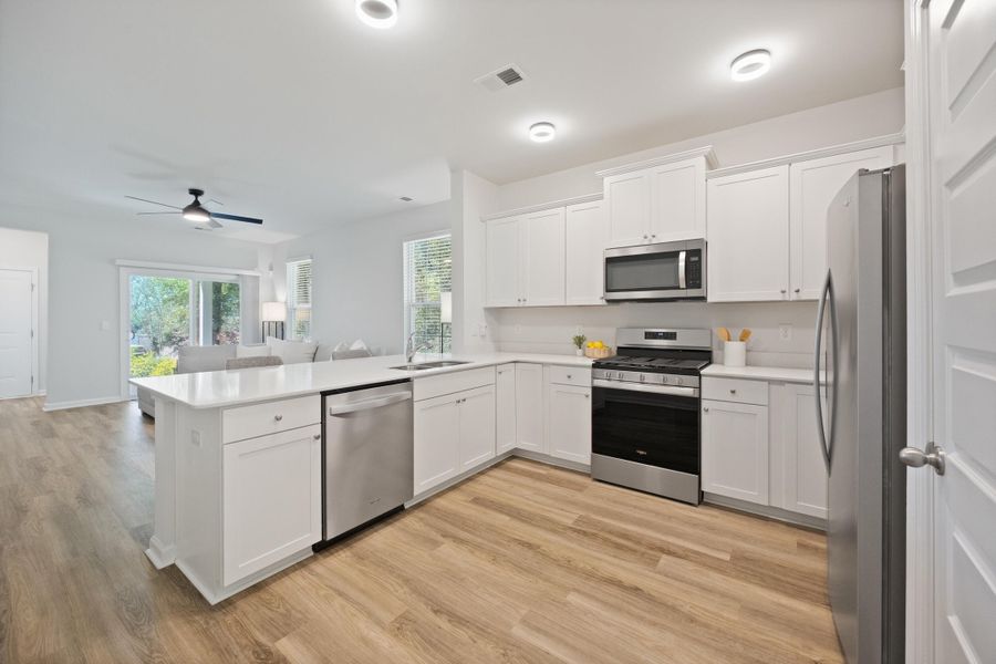 Furnished interior view inside a new home in , Beaufort (Image 7).