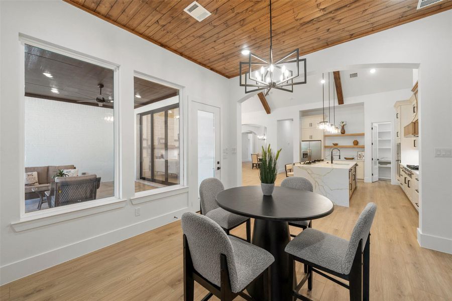 Furnished interior view inside a new home in , Montgomery (Image 33).