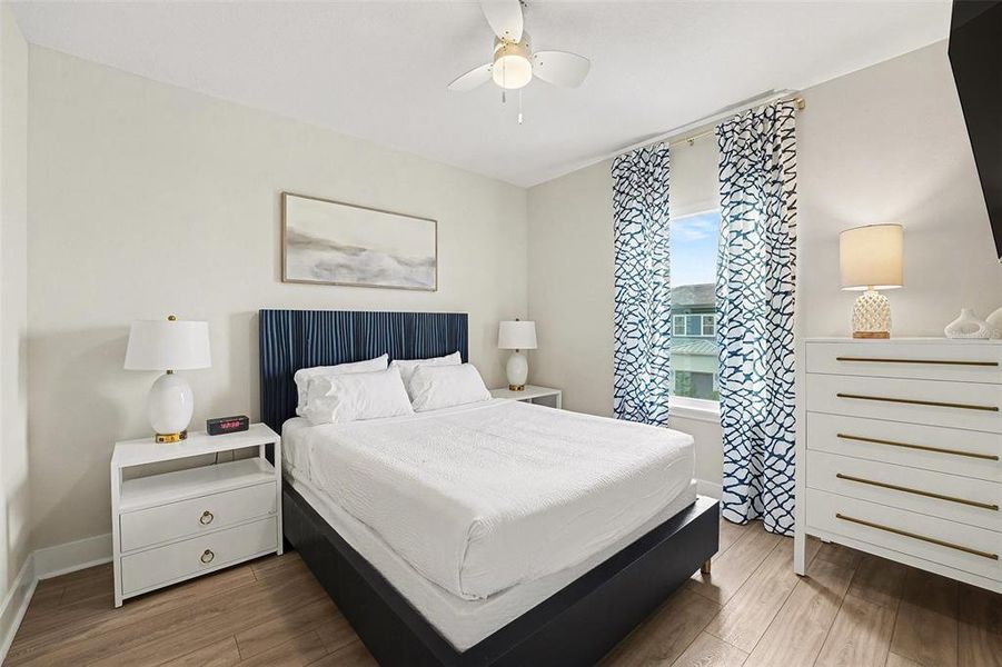 Furnished interior view inside a new home in , Reunion (Image 7).