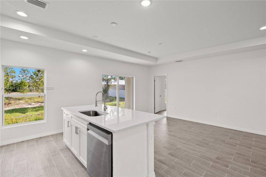 Furnished interior view inside a new home in , Lehigh Acres (Image 4). Furnished interior view inside a new home in , Lehigh Acres (Image 4).