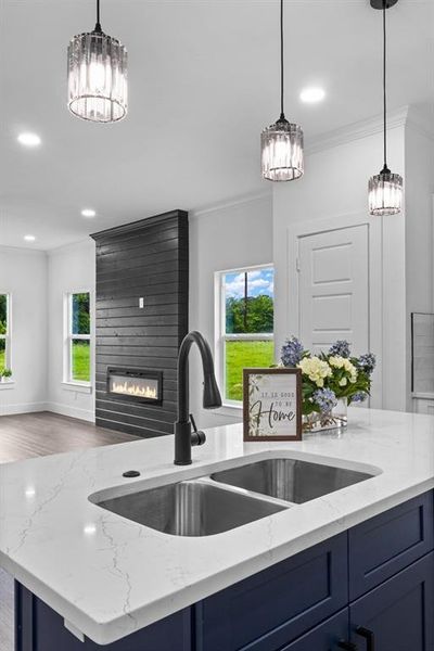 Close-up of interior finishes inside a home in , Tool (Image 12).