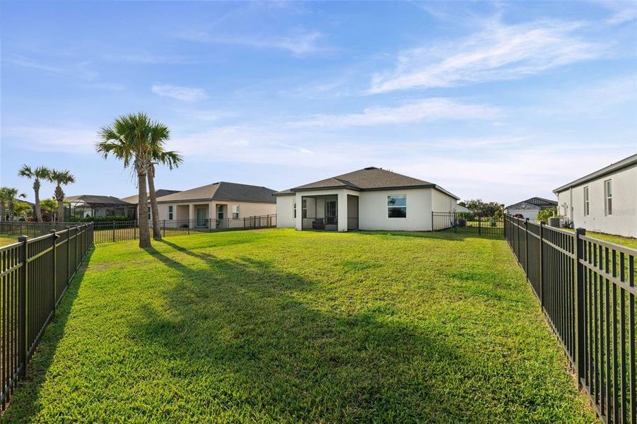 Exterior details and patio area of a home in Summerwoods, Parrish (Image 21). Exterior details and patio area of a home in Summerwoods, Parrish (Image 21).
