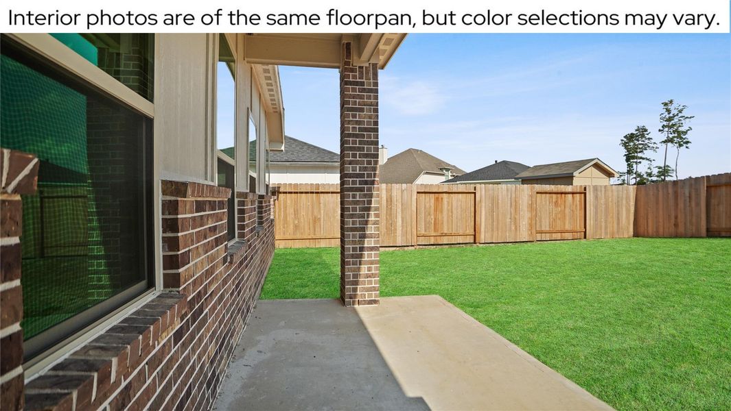 Exterior details and patio area of a home in Grand Oaks Reserve, Cleveland (Image 2). Exterior details and patio area of a home in Grand Oaks Reserve, Cleveland (Image 2).