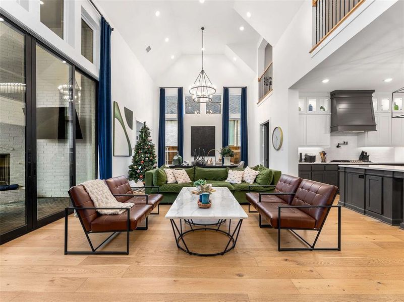 Lookling towards the dining room from the living room