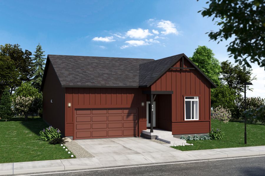 Representative exterior photo of a completed home built from the Armstrong by Hartford Homes in Bloom, Fort Collins, CO (Image 24).