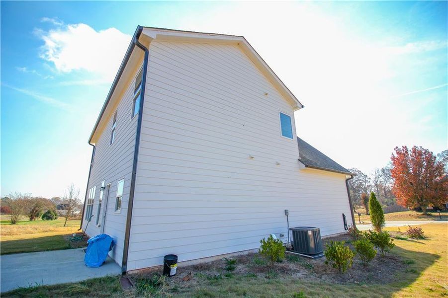 Exterior details and patio area of a home in , Commerce (Image 20).