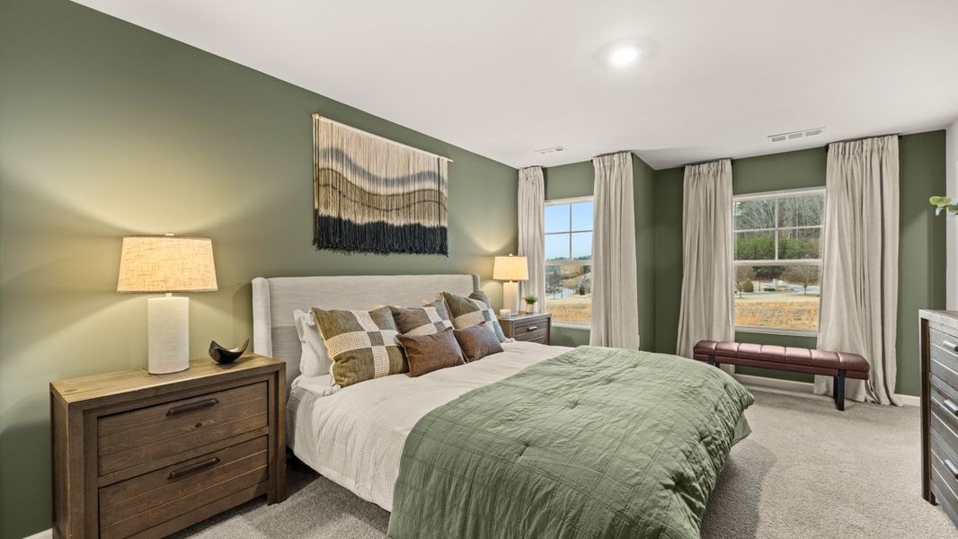 Representative furnished interior of a home built from the Sudbury 24' Townhome by D.R. Horton in Mountain Park, Dahlonega (Image 14).