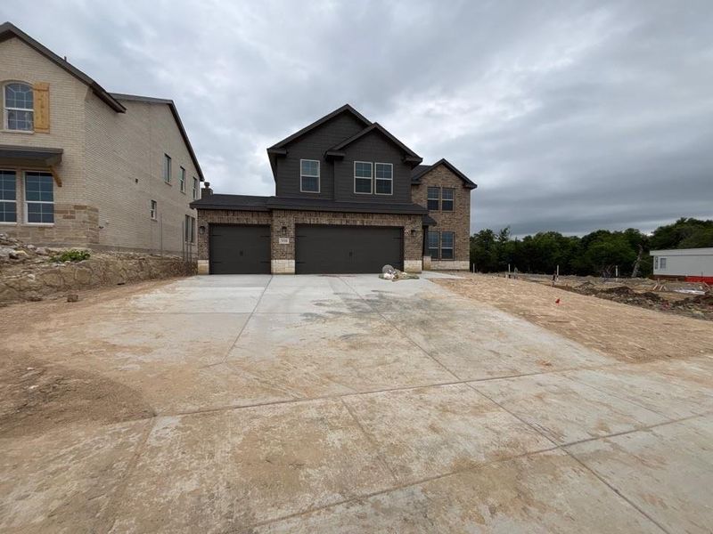 In-progress construction of a new home in Waterford Park, Weatherford, TX (Image 17).