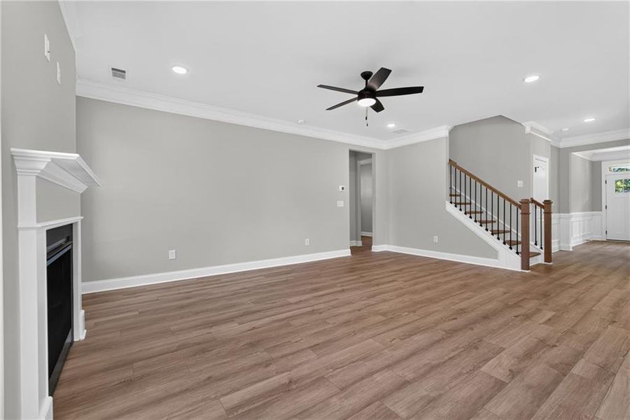 Spacious, unfurnished interior of a new home in , Loganville (Image 40).