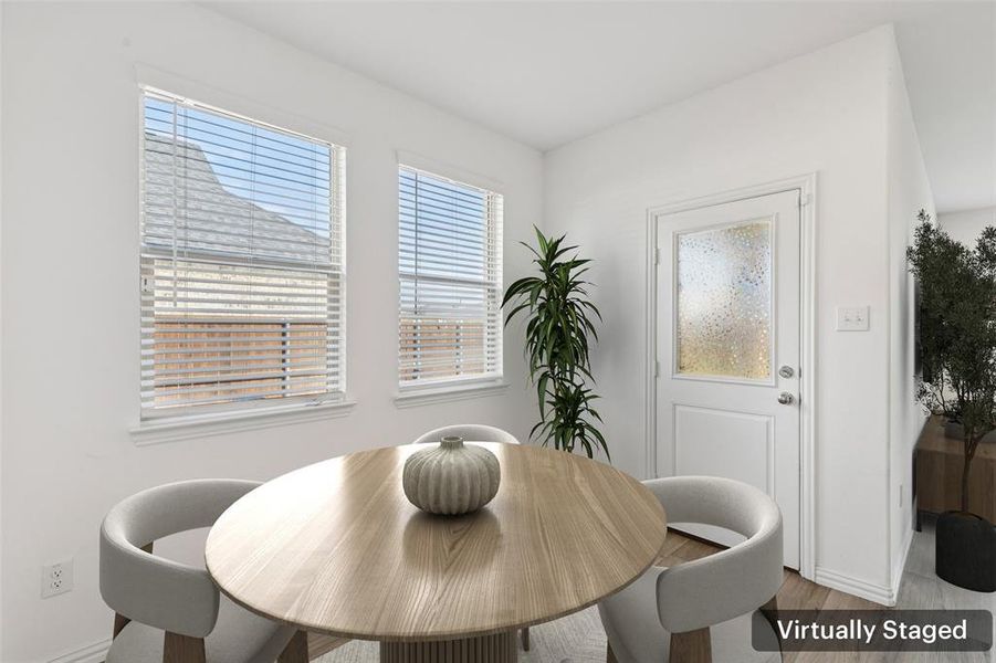 Furnished interior view inside a new home in Linden Hills: Classic Collection, Little Elm (Image 5). Furnished interior view inside a new home in Linden Hills: Classic Collection, Little Elm (Image 5).