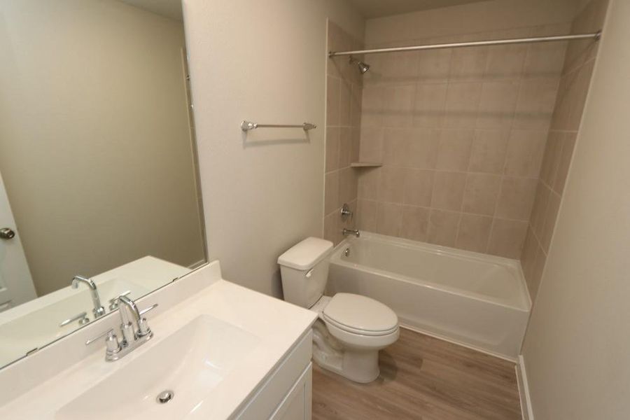 Furnished interior view inside a new home in Ambrose, La Marque (Image 10). Furnished interior view inside a new home in Ambrose, La Marque (Image 10).