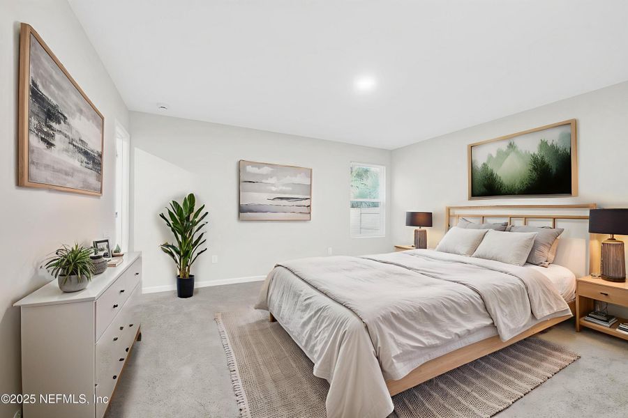 Furnished interior view inside a new home in , Jacksonville (Image 11).