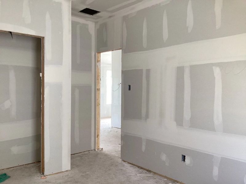 In-progress construction of a new home in Lariat, Liberty Hill, TX (Image 15).